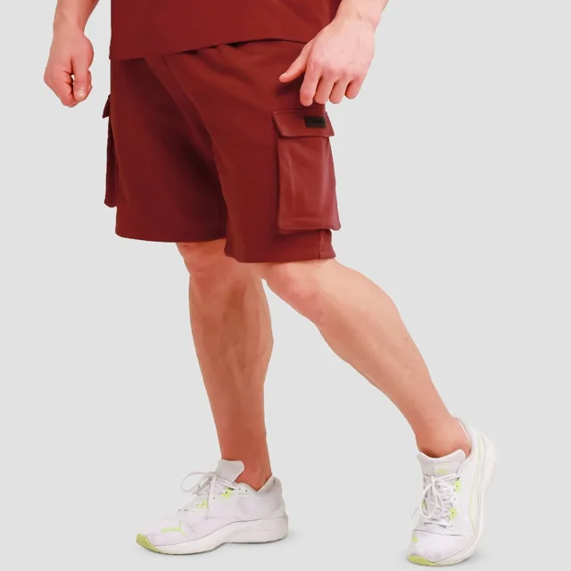 GymBeam Utility Shorts Red