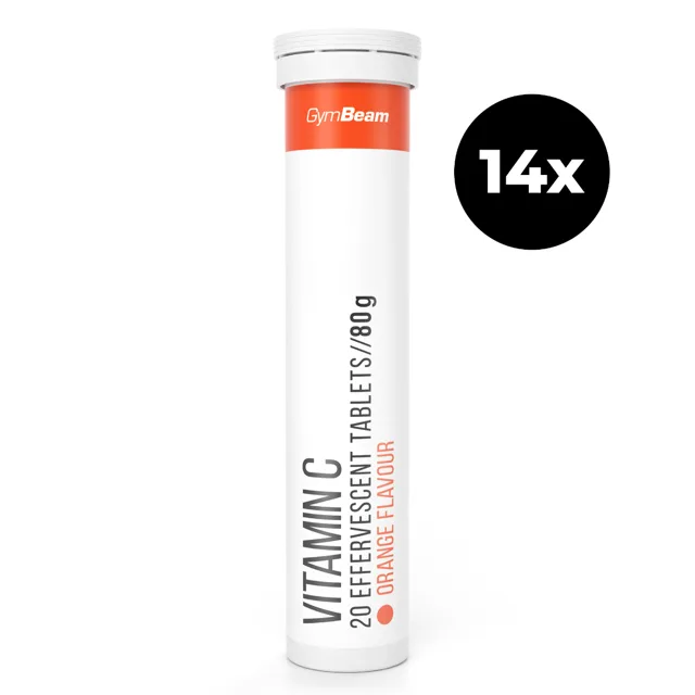 GymBeam Vitamín C 1000 mg šumivý