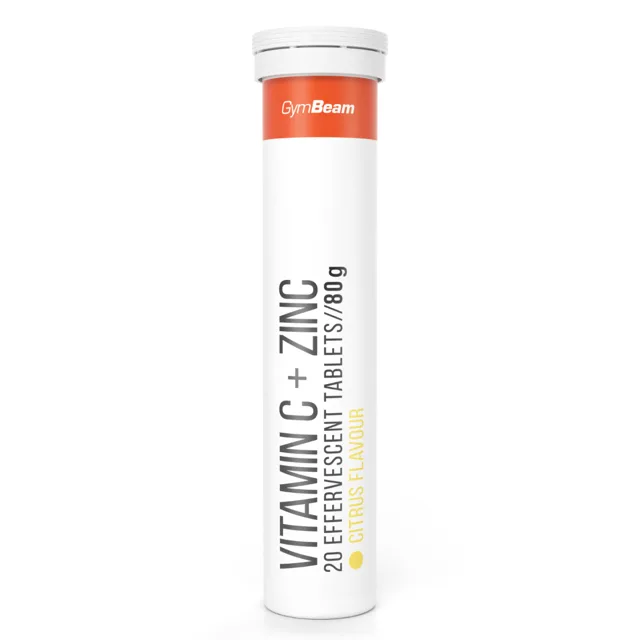 GymBeam Vitamin C + zinek šumivé