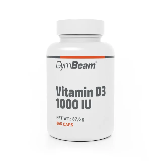 GymBeam Vitamín D3 1000 IU