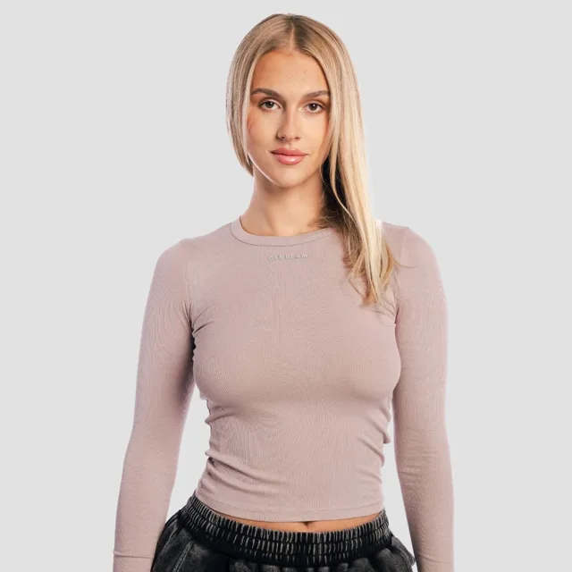 GymBeam Women‘s Aura Long Sleeve T-Shirt Roux