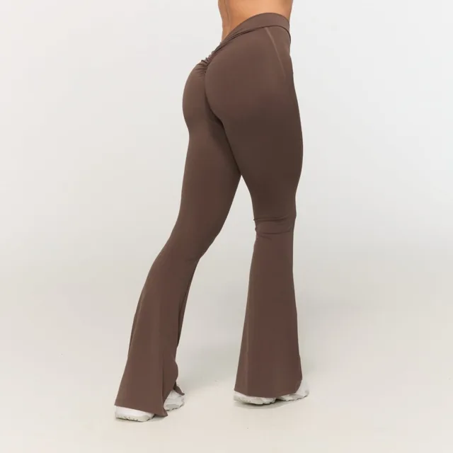 GymBeam Women‘s Fierce V-back Pants Cappuccino