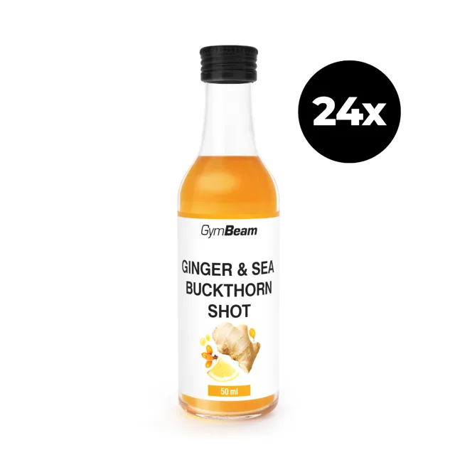 GymBeam Zázvorový shot s rakytníkem