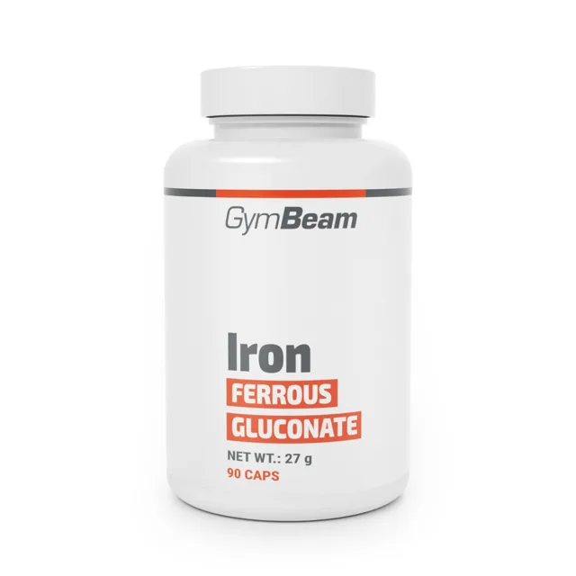 GymBeam Železo glukonát