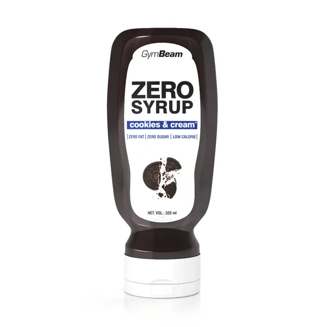GymBeam ZERO SIRUP Cookies & Cream