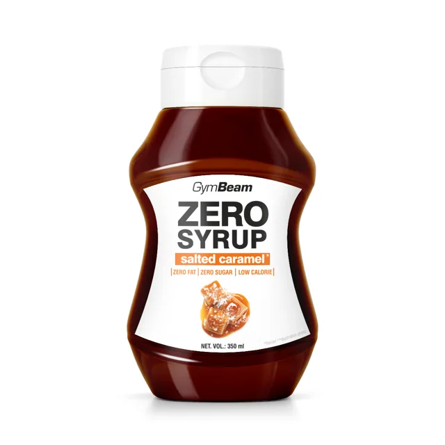 GymBeam ZERO SIRUP slaný karamel