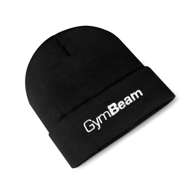 GymBeam Zimní čepice Beanie Black - GymBeam