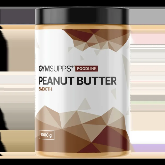 Gymsupps Peanut Butter 1000g - jemný