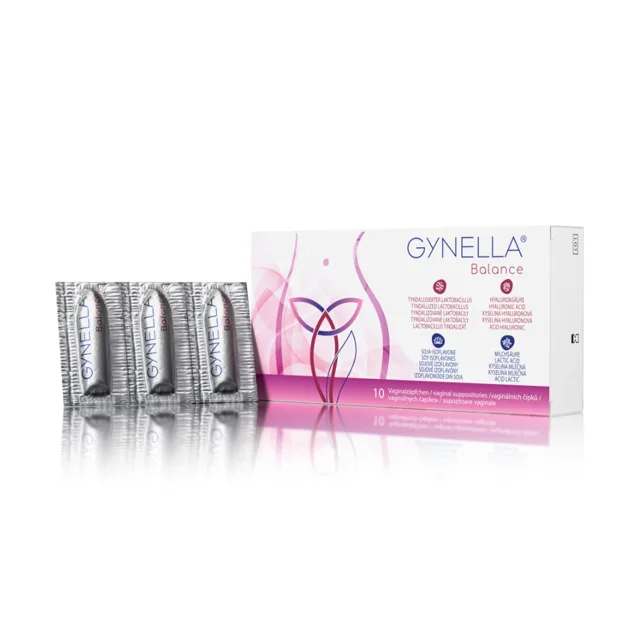 GYNELLA Balance 10 vaginálních čípků