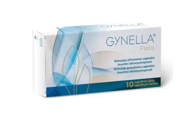 Gynella Flora vaginální čípky 10 ks