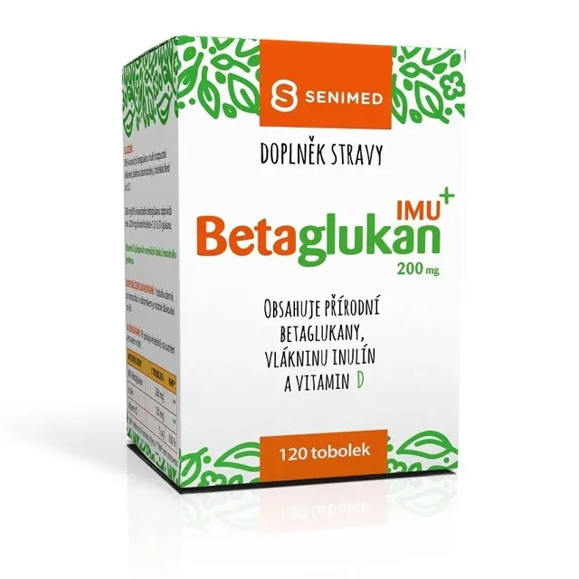 Gynpharma Betaglukan IMU 200 mg 120 tablet
