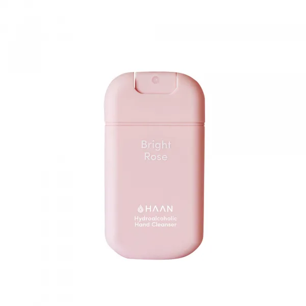 HAAN Bright Rose čistící spray na ruce s antibakteriálním účinkem - růžová  30 ml