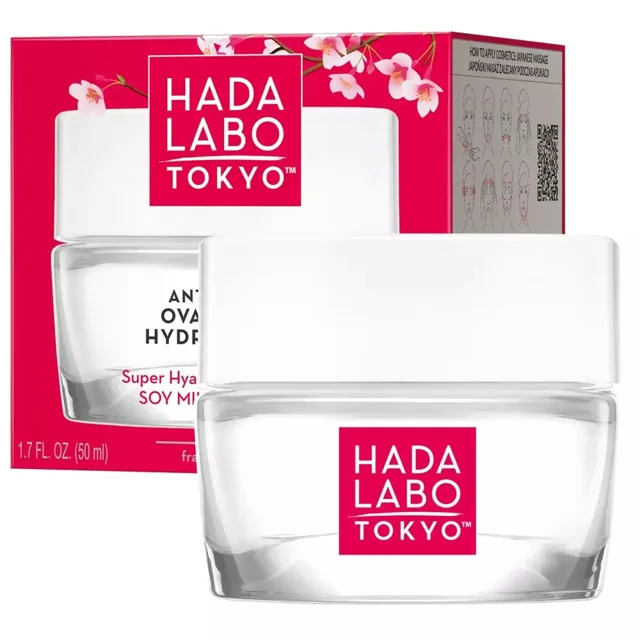HADA LABO TOKYO  RED LINE 40+ Oval V-Lift Hydro Cream - Liftingový krém proti vráskám, 50ml