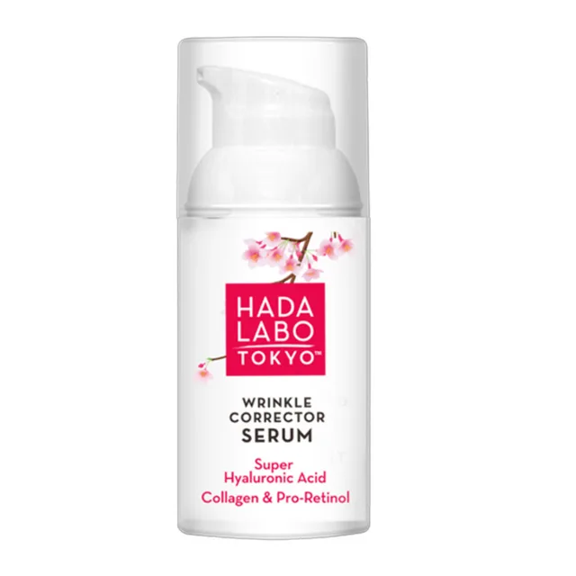 HADA LABO TOKYO RED Wrinkle corrector serum - denní a noční sérum proti vráskám, 30 ml