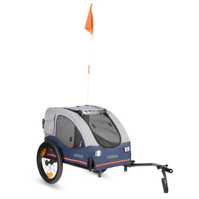 HAFENBANDE vozík za kolo Cabby M včetně dvou spojek - D 125 x Š 67 x V 105 cm / do 25 kg
