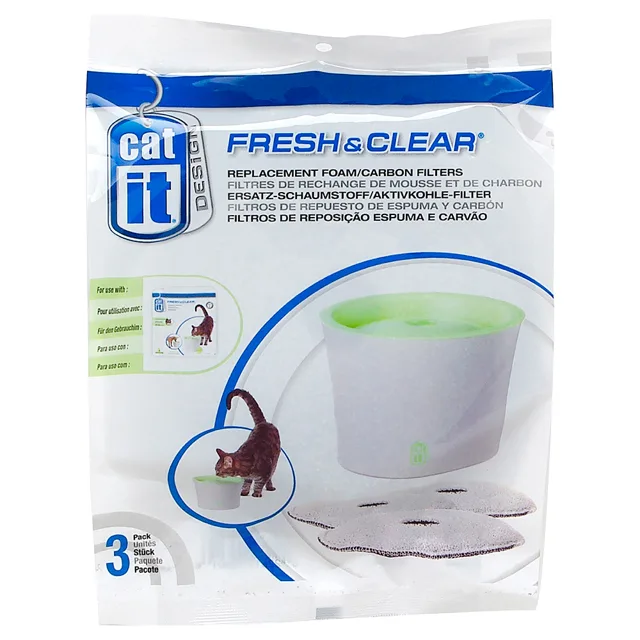 Hagen fontána Catit New velká 3l - náhradní filtr (3 ks)