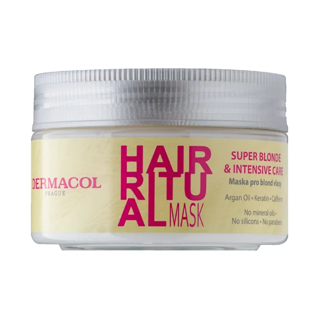 HAIR BOOST Maska pro blond vlasy Dermacol - Oficiální e-shop Dermacol