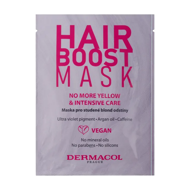 HAIR BOOST Maska pro studené blond odstíny Dermacol - Oficiální e-shop Dermacol