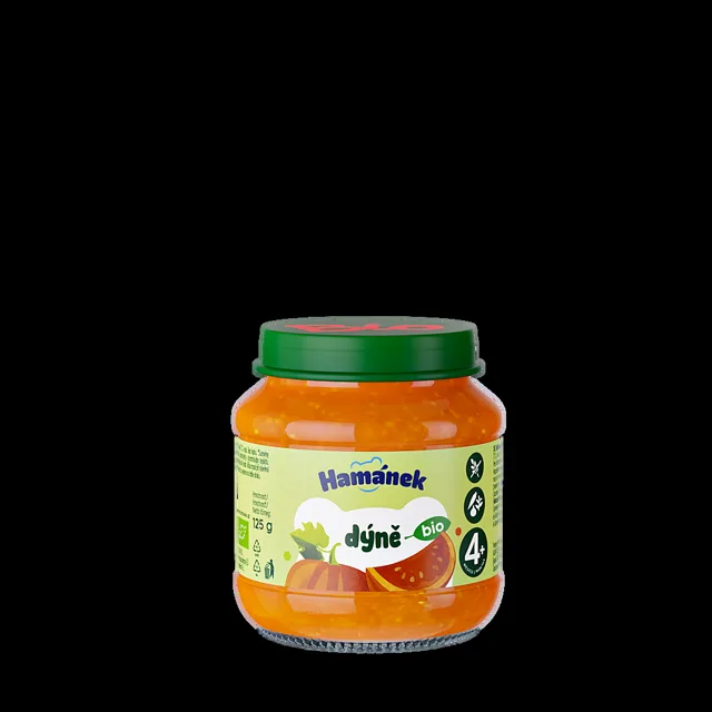 HAMÁNEK Bio Dýňové pyré od 4m+ 125 g