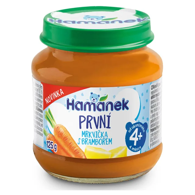 HAMÁNEK První mrkvička s bramborem 4m+ 125 g
