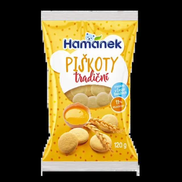 Hamánek Tradiční piškoty 120 g