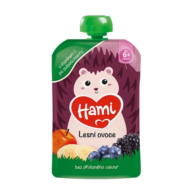 HAMI Kapsička smoothie lesní ovoce 6m+ 100 g