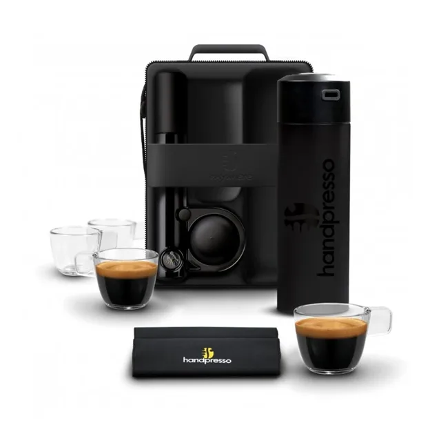 Handpresso SAS Outdoor SET Hybrid Black Kávovar