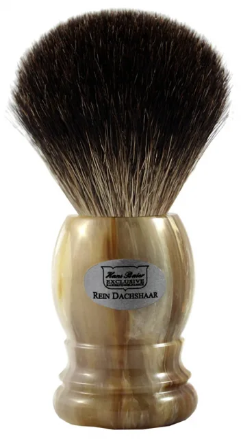 Hans Baier Horn Pure Badger štětka na holení