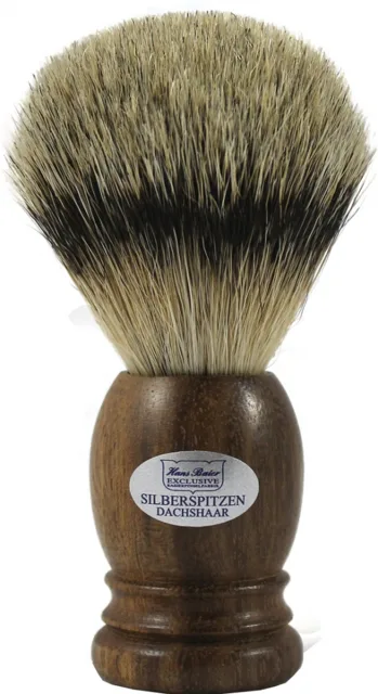 Hans Baier Walnut Silvertip štětka na holení