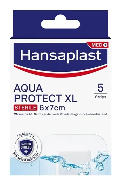 Hansaplast Aqua Protect náplast sterilní XL 5 ks