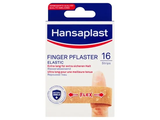 Hansaplast Elastic Pružná náplast na prsty 16 ks
