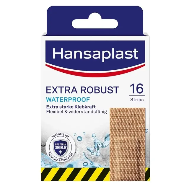 Hansaplast Extra Robust voděodolná náplast 16 ks