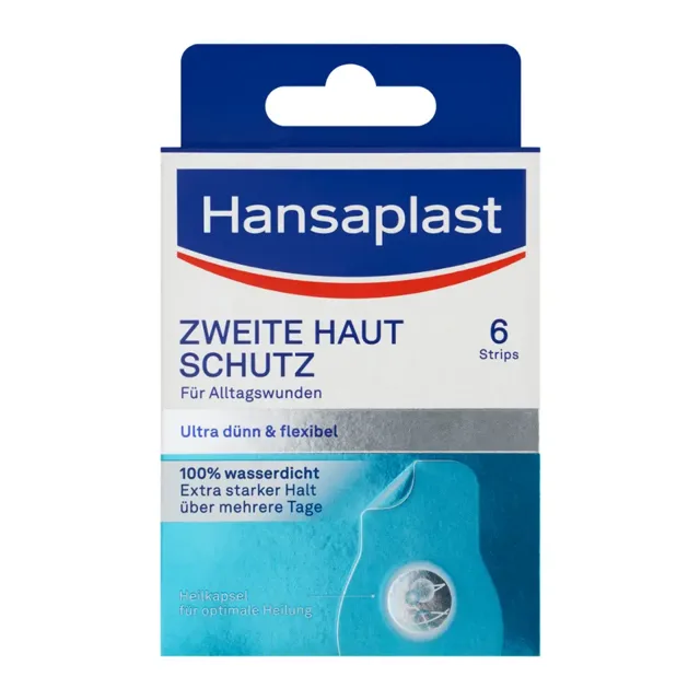 Hansaplast Náplast Hydrokoloidní Second Skin 6 ks