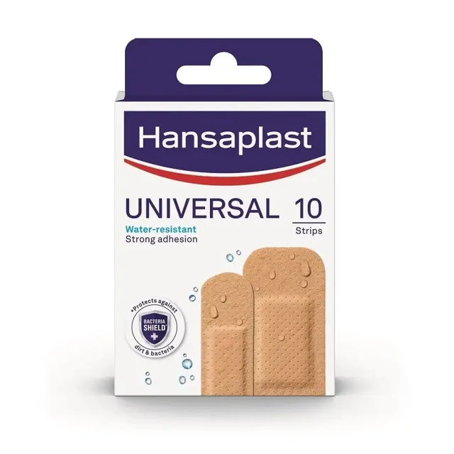 Hansaplast Universal náplast voděodolná 10 ks