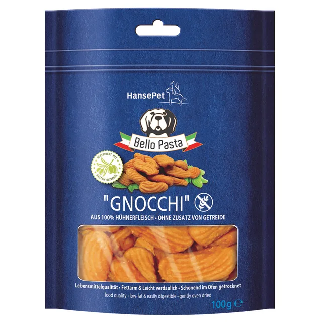 Hansepet Bello Pasta Gnocchi kuřecí - výhodné balení: 6 x 100 g