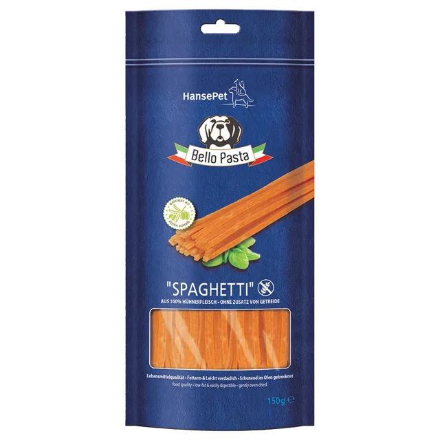 Hansepet Bello Pasta Spaghetti kuřecí - výhodné balení: 3 x 150 g