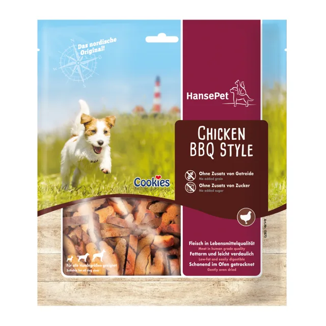 Hansepet Cookies Grilled Chicken – BBQ Style - 475 g