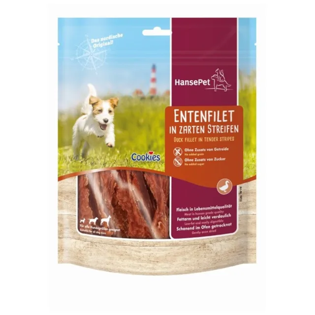 Hansepet Cookies proužky z kachních prsou - výhodné balení: 6 x 200 g