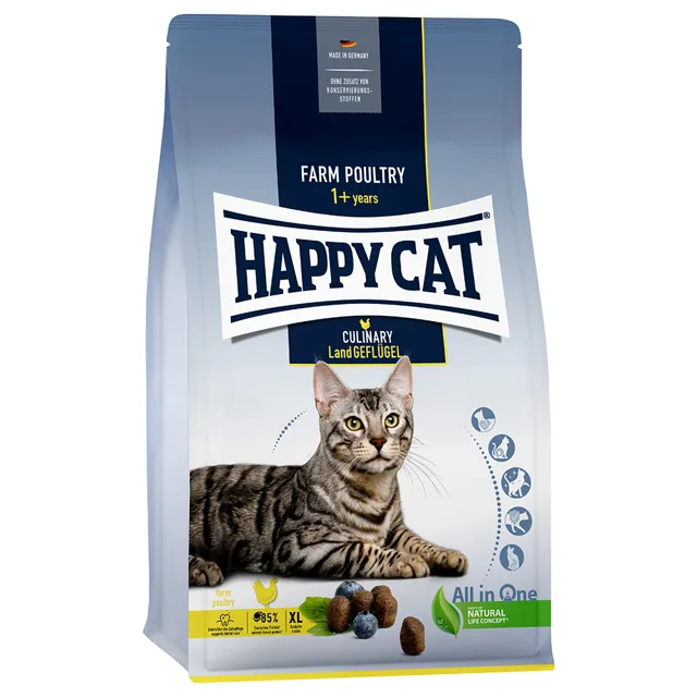 Happy Cat Culinary Adult drůbeží - výhodné balení: 2 x 10 kg