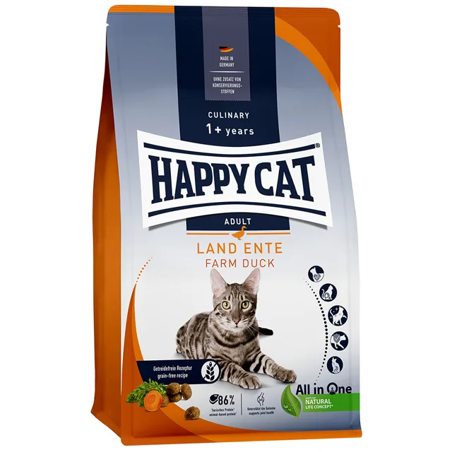Happy Cat Culinary Adult kachní - 1,3 kg