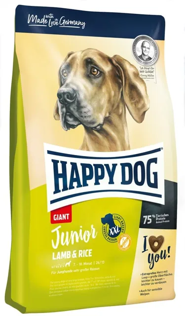 HAPPY DOG Dog Junior Giant Lamb &amp; Rice 15 kg