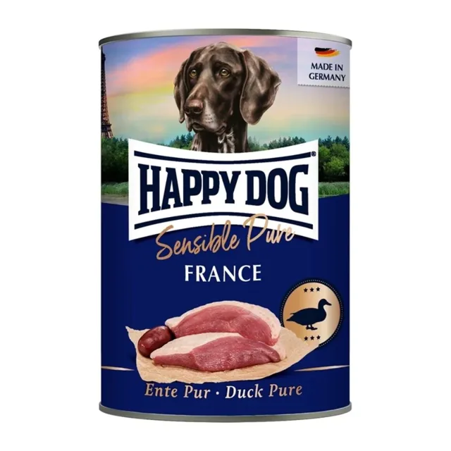 HAPPY DOG Ente Pur - kachní 400 g