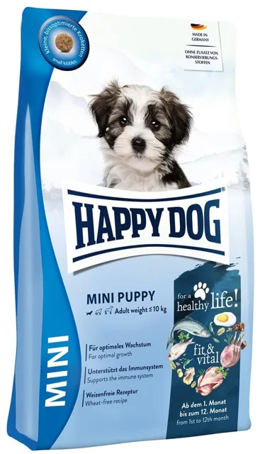 HAPPY DOG Fit &amp; Vital Mini Puppy 4 kg granule pro štěňata malých plemen