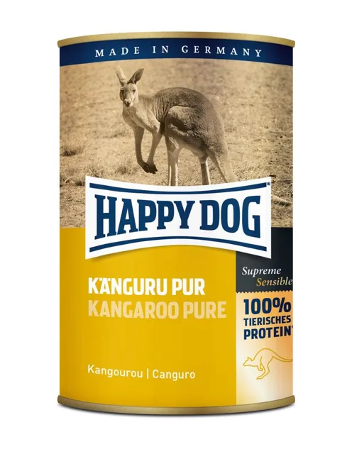HAPPY DOG Känguru Pur 400 g
