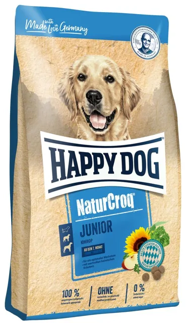 HAPPY DOG NaturCroq Junior 15 kg granule pro štěňata