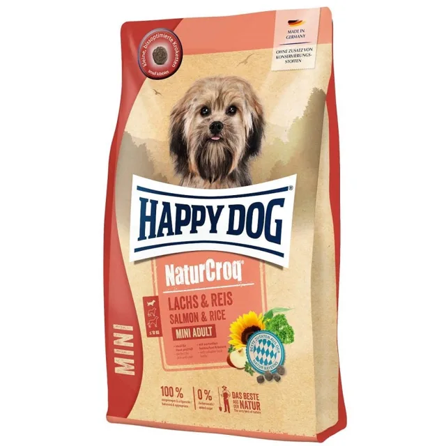 HAPPY DOG NaturCroq Mini Lachs&amp;Reis 4kg