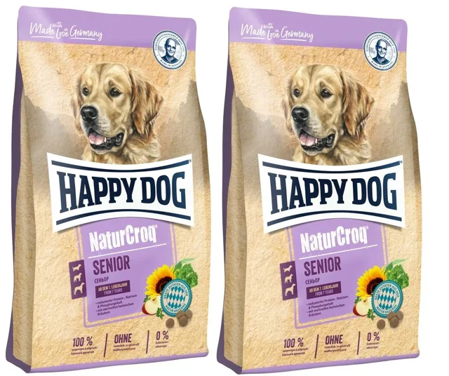 HAPPY DOG NaturCroq Senior 2 x 15kg