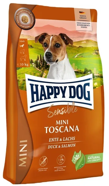 HAPPY DOG Sensible Mini Toscana 4kg