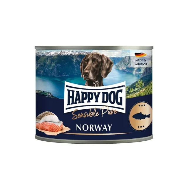 HAPPY DOG Sensible Norway Ryba 200 g konzerva pro psy