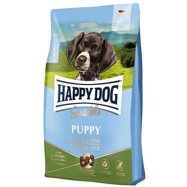 HAPPY DOG Sensible Puppy Lamb &amp; Rice 4kg
